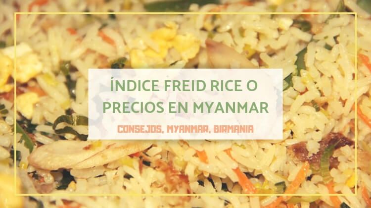 precios myanmar birmania